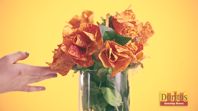 Doritos flowers ad