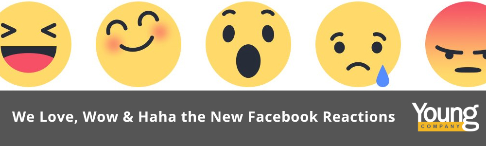 We LOVE, WOW, and HAHA the New Facebook Reactions! - YoungCompany.com