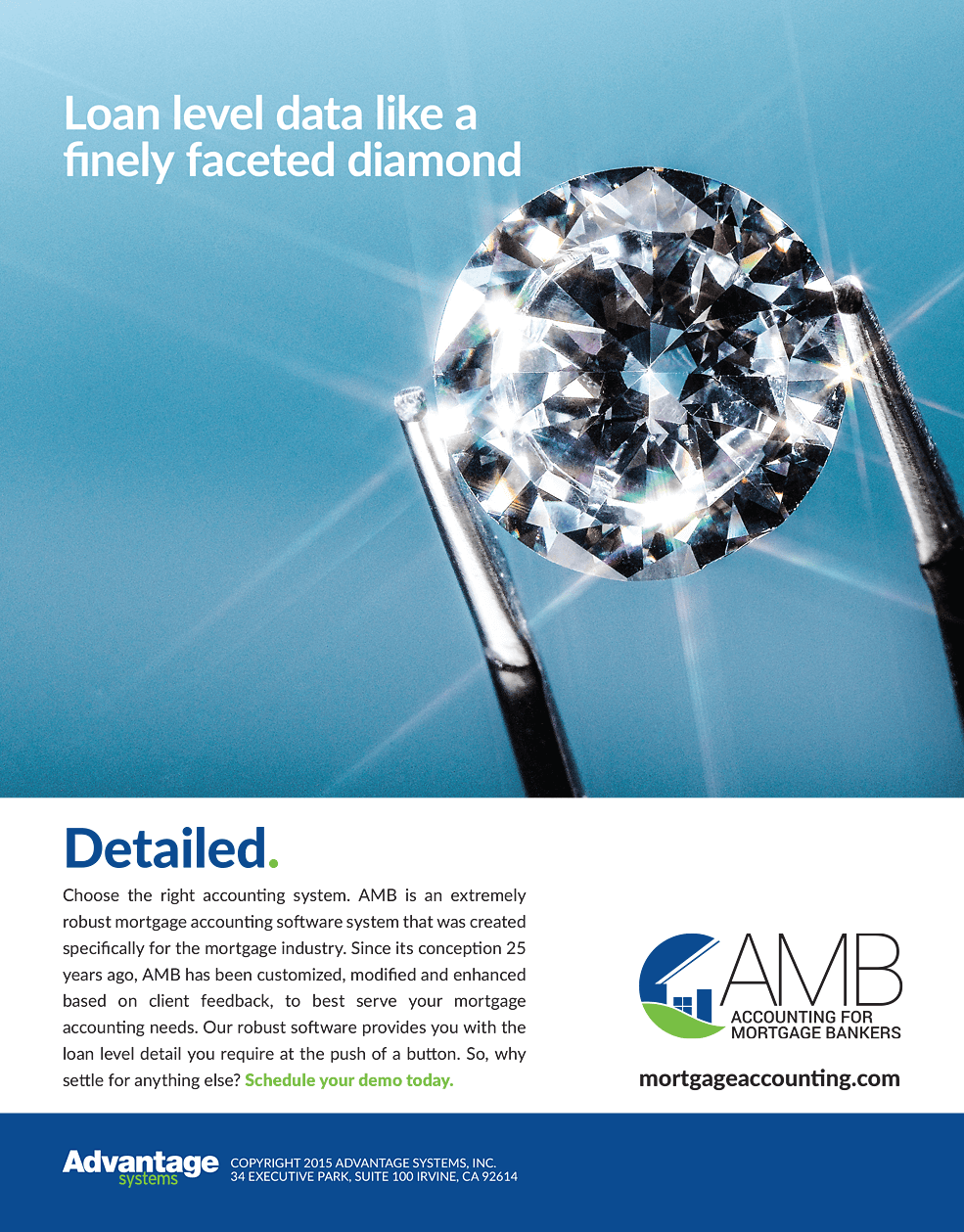 AMB Detailed Ad - Loan Level Data Like a Finely Faceted Diamond