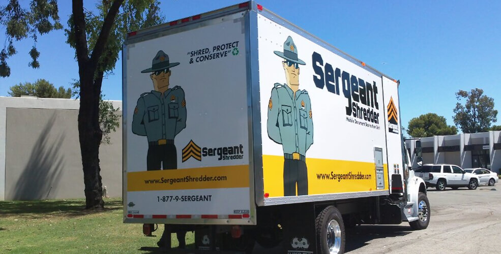 Sergeant Shredder - Brand Identity - Vehicle Graphics