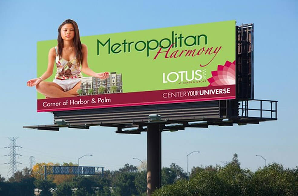 Lotus Walk - Integrated Marketing - Highway Ad