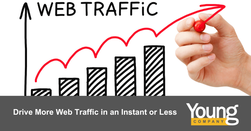 Drive More Web Traffic in an Instant or Less